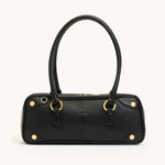 MEREDITH SML - Black/Brushed Gold-Hammitt-Renee Taylor Gallery
