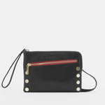 NASH SML - Black/Brushed Gold Red Zip-Hammitt-Renee Taylor Gallery