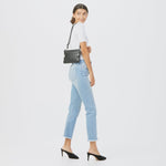 NASH SML - Black/Brushed Gold Red Zip-Hammitt-Renee Taylor Gallery