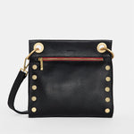 TONY MED - Black/Brushed Gold Red Zip-Hammitt-Renee Taylor Gallery
