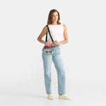 TONY SML - Clear/Black/Brushed Gold Red Zip-Hammitt-Renee Taylor Gallery