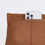 VIP MED - Mahogany Pebble/Brushed Gold Red Zip-Hammitt-Renee Taylor Gallery