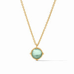 Honeybee Solitaire - Iridescent Aquamarine Blue-Julie Vos-Renee Taylor Gallery