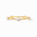 Ivy Stone Bangle - Iridescent Clear Crystal-Julie Vos-Renee Taylor Gallery