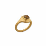 Jellybonbon Round Yellow Tourmaline Ring by Lika Behar