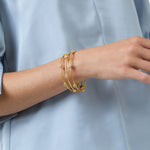 Milano Luxe Bangle - Iridescent Pacific Blue-Julie Vos-Renee Taylor Gallery