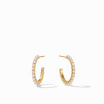 Juliet Hoop Earrings - Pearl-Julie Vos-Renee Taylor Gallery