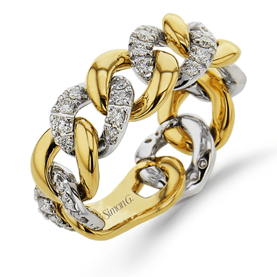 18k Yellow & White Gold Diamond Right Hand Ring - LR2991-Simon G.-Renee Taylor Gallery
