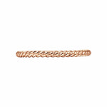 14K Rose Gold Twisted Rope Stackable Ring - LR51173K4JJJ-Gabriel & Co.-Renee Taylor Gallery