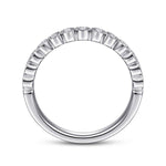 14K White Gold Diamond Stackable Ring - LR51755W45JJ-Gabriel & Co.-Renee Taylor Gallery