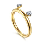 14K Yellow Gold Prong Setting Diamond Enhancer - AN17021Y44JJ-Gabriel & Co.-Renee Taylor Gallery