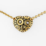 18K Heart Shaped Diamond Pendant & Chain - M-2215-Alex Sepkus-Renee Taylor Gallery