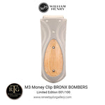 Zurich Bronx Bombers Limited Edition Money Clip - M3 BRONX BOMBERS-William Henry-Renee Taylor Gallery