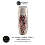 Pharaoh Red Stripe Limited Edition Money Clip - M4 RED STRIPE-William Henry-Renee Taylor Gallery