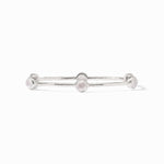 Milano Luxe Bangle-Iridescent Clear Crystal - BG047SIRC-Julie Vos-Renee Taylor Gallery