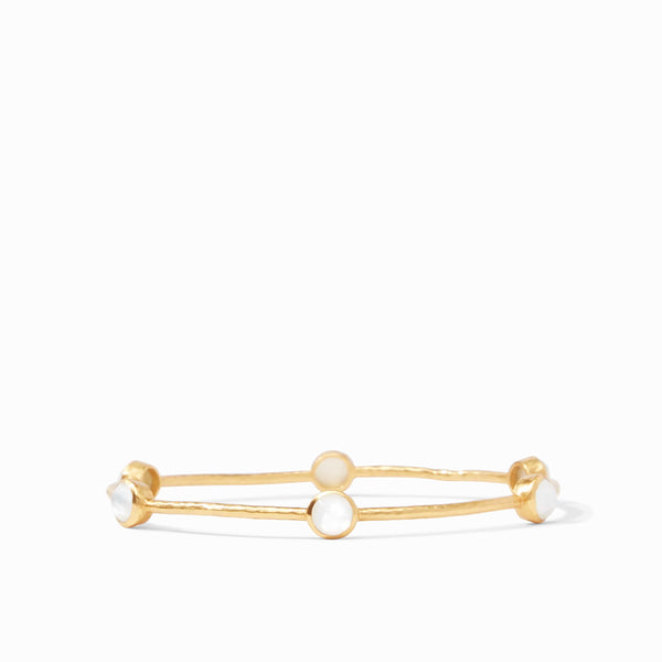 Milano Luxe Bangle-Iridescent Chalcedony Blue-M main image 0