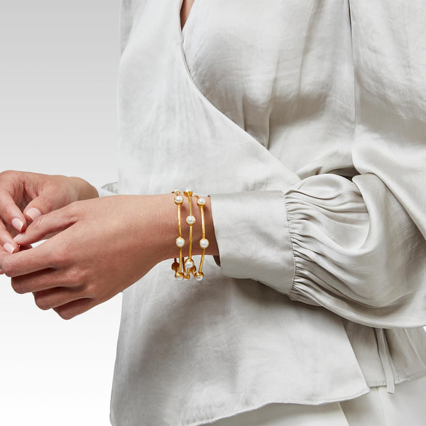 Milano Luxe Bangle-Iridescent Palmetto Green-M main image 1