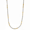 3mm Labradorite, Grey Pearl 24K Gold Vermeil Necklace-Joyla-Renee Taylor Gallery