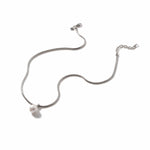 Essentials Silver Pendant on Mini Chain Necklace with Cultured Fresh Water Pearl - NB900001-John Hardy-Renee Taylor Gallery