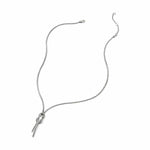 Love Knot Y Necklace, Sterling Silver, 1.8MM - NB98683X16-18-John Hardy-Renee Taylor Gallery