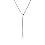 JH Essential Pearl Lariat Necklace, Sterling Silver - NB987231-John Hardy-Renee Taylor Gallery