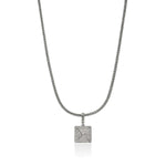 Icon Stud Pendant Necklace, Sterling Silver, Diamonds, 2.5MM - NBP972162DIX16-18-John Hardy-Renee Taylor Gallery