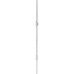JH Essentials Silver Diamond Pave Mini Rolo Chain Interlinking Necklace - NBP987802DI-John Hardy-Renee Taylor Gallery