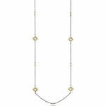 Crown Station Wrap Necklace - YRZ072BB-36-Freida Rothman-Renee Taylor Gallery