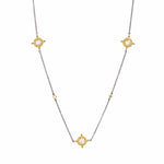 Crown Station Wrap Necklace - YRZ072BB-36-Freida Rothman-Renee Taylor Gallery