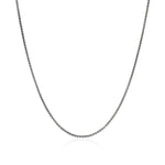 Box Chain Necklace, Sterling Silver, 1.6MM - NM98806-John Hardy-Renee Taylor Gallery
