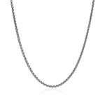 Box Chain Necklace, Sterling Silver, 2.7MM - NM98807-John Hardy-Renee Taylor Gallery