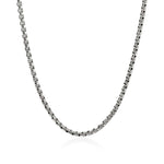 Box Chain Necklace, Sterling Silver, 4.8MM - NM98809-John Hardy-Renee Taylor Gallery