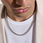 Box Chain Necklace, Sterling Silver, 6MM - NM98810-John Hardy-Renee Taylor Gallery