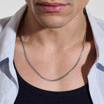 Curb Chain Necklace, Sterling Silver, 3.9MM - NM98812-John Hardy-Renee Taylor Gallery