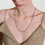 Curb Chain Necklace, Sterling Silver, 3.9MM - NM98812-John Hardy-Renee Taylor Gallery