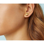 18K Africa Small Stud Earrings - OB1015 Y 02-Marco Bicego-Renee Taylor Gallery