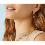 18K Jaipur Diamond Link Earrings - OB1808-A B YW Q6-Marco Bicego-Renee Taylor Gallery