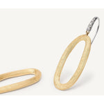 18K Jaipur Diamond Link Earrings - OB1808-A B YW Q6-Marco Bicego-Renee Taylor Gallery