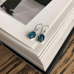 Ocean Earrings with Abalone & Sapphire by Lika Behar