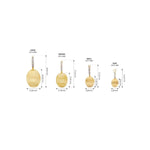 "Baby Ciliegine" Gold Ball Drop Earrings with Diamonds Details - OS41-583-Nanis-Renee Taylor Gallery