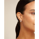 Details Sterling Silver Plated Earrings - PEN0899AZUMTL0U-UNO de 50-Renee Taylor Gallery