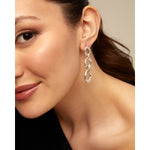 Yolo Sterling Silver Plated Earrings - PEN0919MTL0000U-UNO de 50-Renee Taylor Gallery