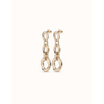 Yolo 18K Gold Plated Earrings - PEN0919ORO0000U-UNO de 50-Renee Taylor Gallery