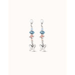 Silver Metamorphosis Butterfly Drop Earrings - PEN0924MCLMTL0U-UNO de 50-Renee Taylor Gallery