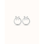 Butterfly Effect Sterling Silver Plated Earrings - PEN0926MTL0000U-UNO de 50-Renee Taylor Gallery