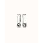 On My Own Sterling Silver Plated Earrings - PEN0928GRSMTL0U-UNO de 50-Renee Taylor Gallery