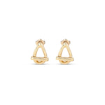 Teen Earrings - Sterling Silver Plated - PEN0945MTL0000U-UNO de 50-Renee Taylor Gallery