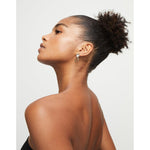 18k gold-plated earrings with triangular multicolored crystals - PEN0980MCLORO0U-UNO de 50-Renee Taylor Gallery