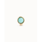 Wow! 18k Gold Plated Piercing with a Blue Crystal - PIE0014AZUORO0U-UNO de 50-Renee Taylor Gallery