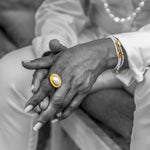 Pompei Ring with Pearls by Lika Behar